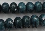 CCN1426 15.5 inches 10*14mm faceted rondelle candy jade beads