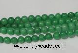 CCN15 15.5 inches 4mm round candy jade beads wholesale