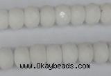 CCN150 15.5 inches 8*12mm faceted rondelle candy jade beads