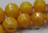 CCN1532 15.5 inches 8*8mm - 20*20mm pumpkin candy jade beads