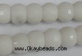 CCN160 15.5 inches 12*16mm faceted rondelle candy jade beads