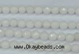 CCN1800 15 inches 4mm faceted round candy jade beads wholesale