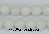 CCN1804 15 inches 12mm faceted round candy jade beads wholesale