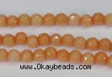 CCN1820 15 inches 4mm faceted round candy jade beads wholesale