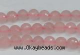 CCN1850 15 inches 4mm faceted round candy jade beads wholesale