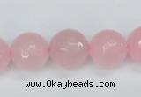 CCN1855 15 inches 14mm faceted round candy jade beads wholesale