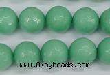 CCN1885 15 inches 14mm faceted round candy jade beads wholesale