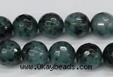 CCN1944 15 inches 12mm faceted round candy jade beads wholesale