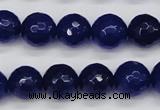 CCN1965 15 inches 14mm faceted round candy jade beads wholesale