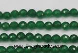 CCN1970 15 inches 4mm faceted round candy jade beads wholesale