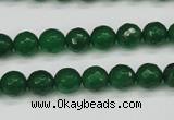 CCN1973 15 inches 10mm faceted round candy jade beads wholesale