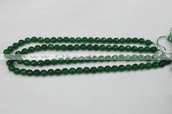 CCN1973 15 inches 10mm faceted round candy jade beads wholesale