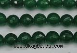 CCN1974 15 inches 12mm faceted round candy jade beads wholesale