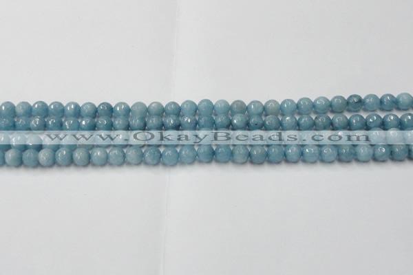 CCN2015 15 inches 4mm faceted round candy jade beads wholesale