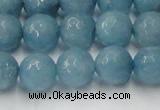 CCN2020 15 inches 14mm faceted round candy jade beads wholesale