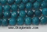 CCN2043 15 inches 4mm faceted round candy jade beads wholesale