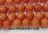 CCN2051 15 inches 6mm faceted round candy jade beads wholesale