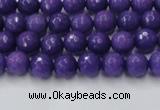 CCN2057 15 inches 4mm faceted round candy jade beads wholesale