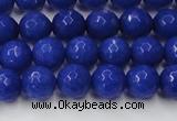 CCN2066 15 inches 8mm faceted round candy jade beads wholesale