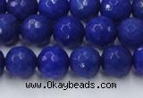 CCN2068 15 inches 12mm faceted round candy jade beads wholesale