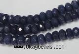 CCN2112 15.5 inches 4*6mm faceted rondelle candy jade beads