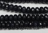 CCN2113 15.5 inches 5*8mm faceted rondelle candy jade beads