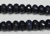 CCN2114 15.5 inches 6*10mm faceted rondelle candy jade beads