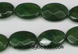 CCN2211 15.5 inches 13*18mm faceted oval candy jade beads