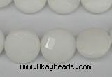 CCN2233 15.5 inches 16mm faceted coin candy jade beads wholesale