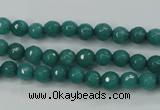 CCN2278 15.5 inches 4mm faceted round candy jade beads wholesale