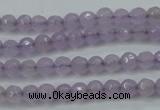 CCN2286 15.5 inches 4mm faceted round candy jade beads wholesale