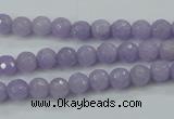 CCN2287 15.5 inches 6mm faceted round candy jade beads wholesale