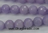 CCN2289 15.5 inches 10mm faceted round candy jade beads wholesale