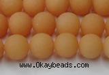 CCN2518 15.5 inches 10mm round matte candy jade beads wholesale