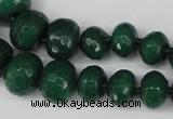 CCN2653 15.5 inches 5*8mm - 12*16mm faceted rondelle candy jade beads