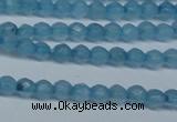 CCN2814 15.5 inches 3mm tiny faceted round candy jade beads