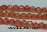 CCN2820 15.5 inches 4mm tiny faceted round candy jade beads