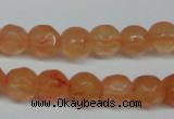 CCN2832 15.5 inches 5mm faceted round candy jade beads