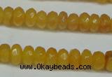 CCN2852 15.5 inches 2*4mm faceted rondelle candy jade beads