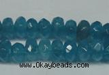 CCN2855 15.5 inches 2*4mm faceted rondelle candy jade beads