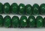 CCN2875 15.5 inches 5*8mm faceted rondelle candy jade beads