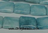 CCN2940 15.5 inches 13*18mm rectangle candy jade beads wholesale