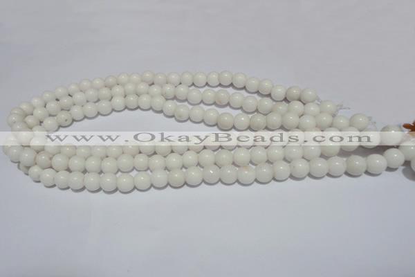 CCN30 15.5 inches 8mm round candy jade beads wholesale