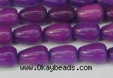 CCN3754 15.5 inches 8*12mm teardrop candy jade beads wholesale