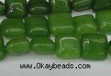 CCN3792 15.5 inches 8*8mm square candy jade beads wholesale