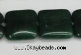 CCN3809 15.5 inches 20*20mm square candy jade beads wholesale