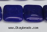 CCN3811 15.5 inches 20*20mm square candy jade beads wholesale