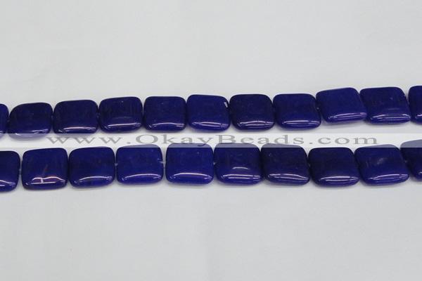 CCN3811 15.5 inches 20*20mm square candy jade beads wholesale