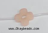 CCN3952 15.5 inches 23mm carved flower candy jade beads wholesale