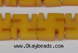 CCN3956 15.5 inches 20*20mm svastika candy jade beads wholesale